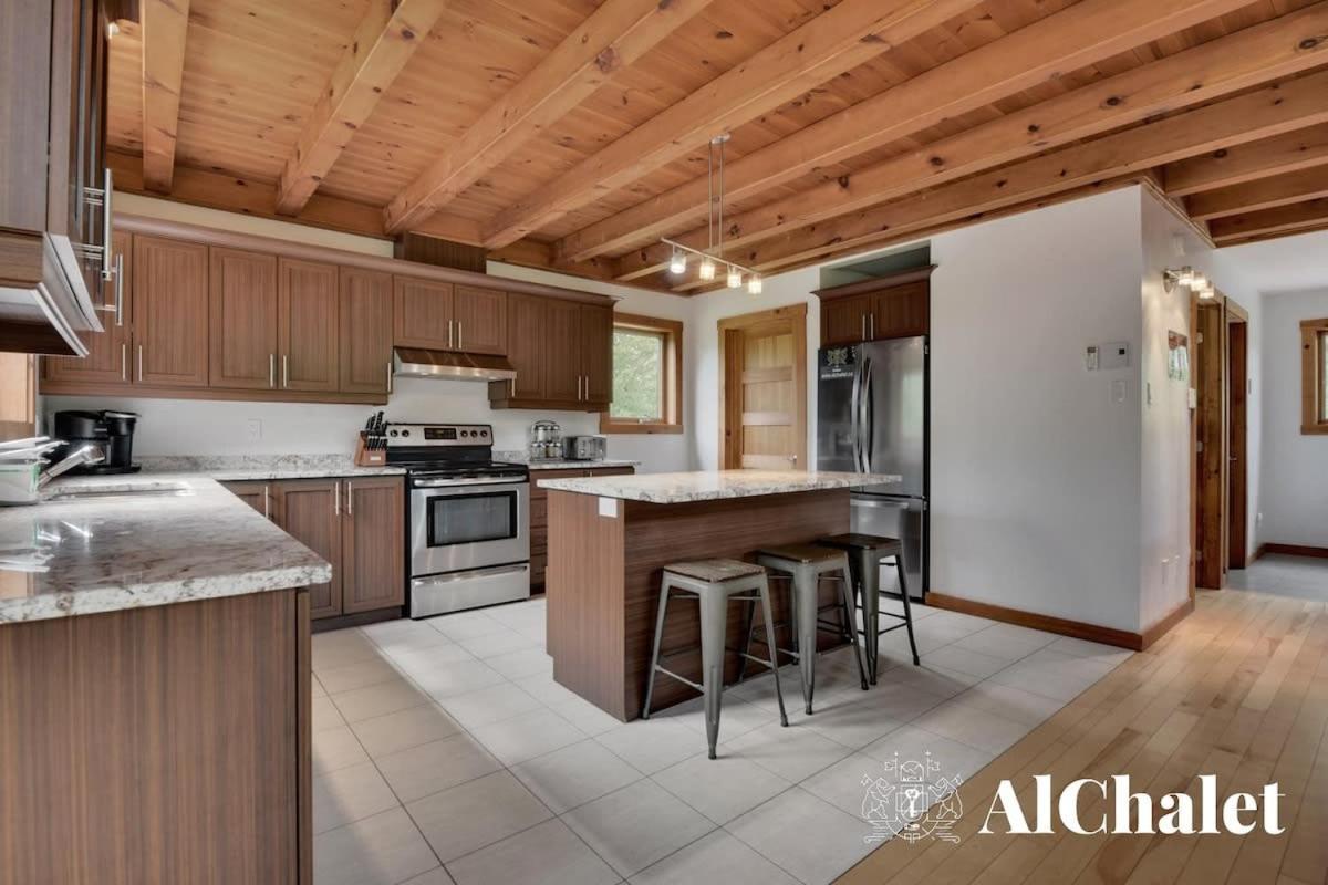 Chalet A-Évasion- Holidays&Spa Petite-Riviere-Saint-Francois Kültér fotó